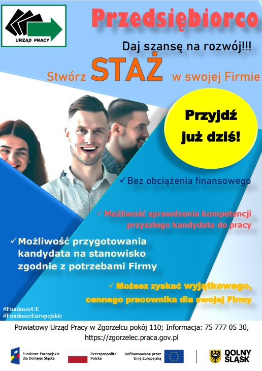 staż_promocja plakat