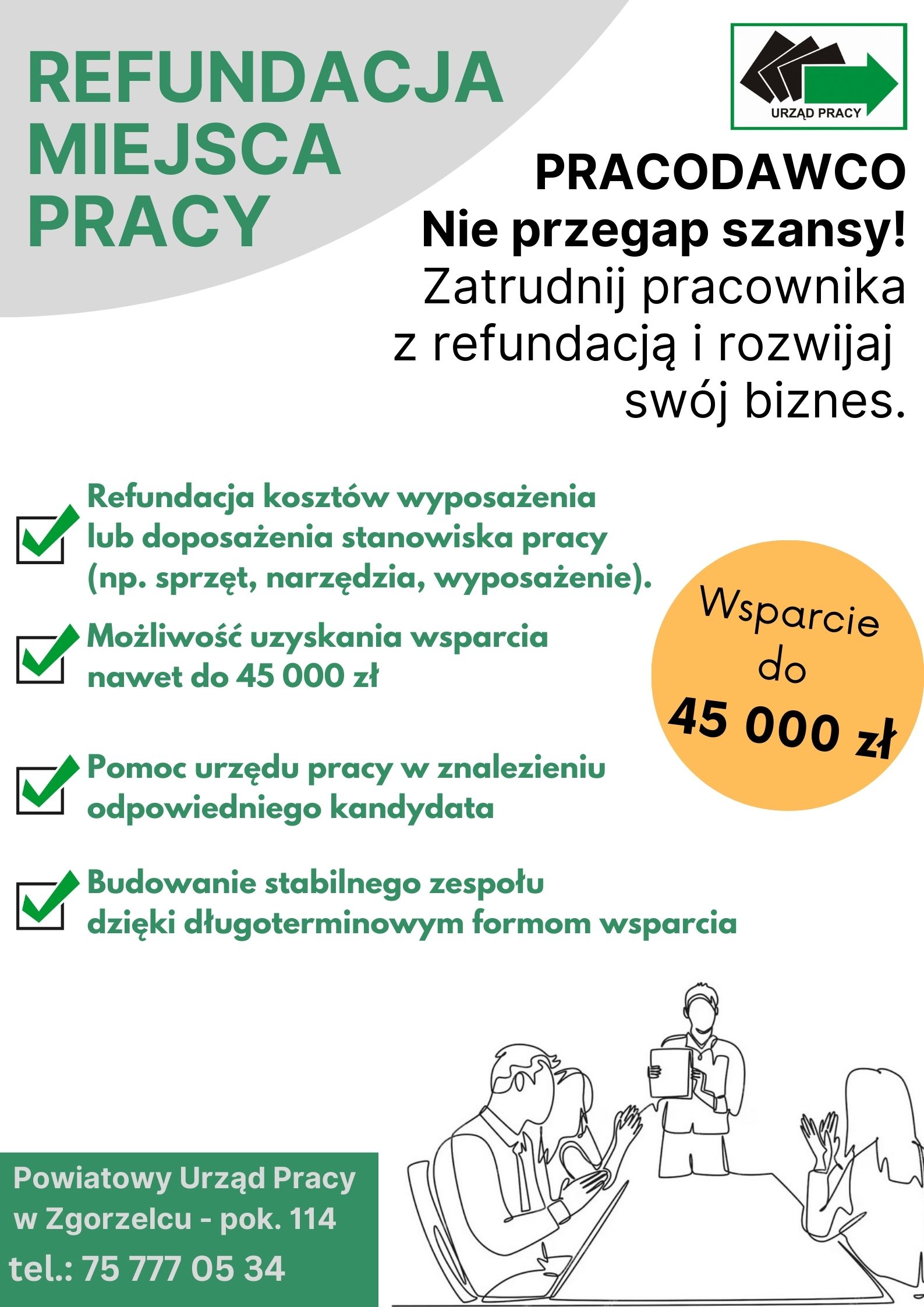 nnk.article.image-alt Refundacja Miejsca Pracy – wsparcie dla pracodawców!