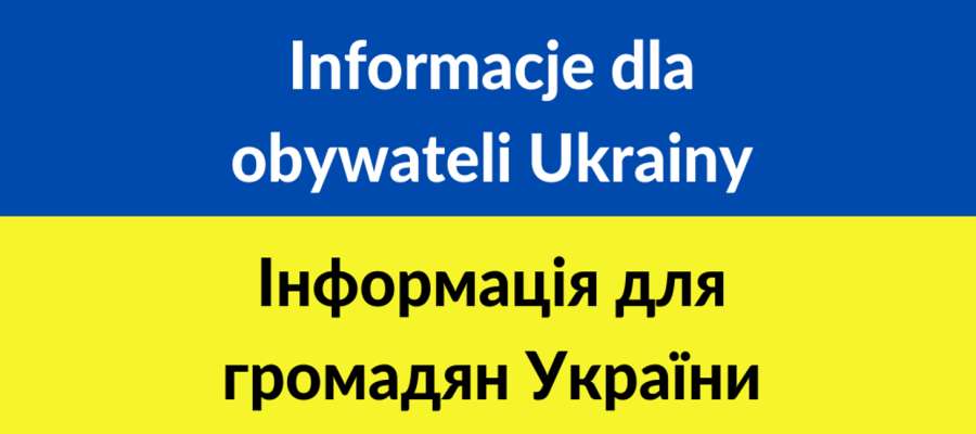 Logo Ukraina 2 języki